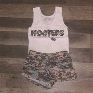 Hooters Camo Uniform